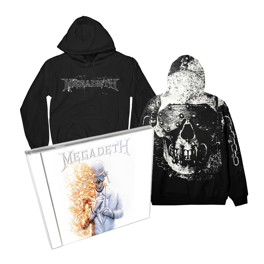 Megadeth CD + Hoodie Fan Pack