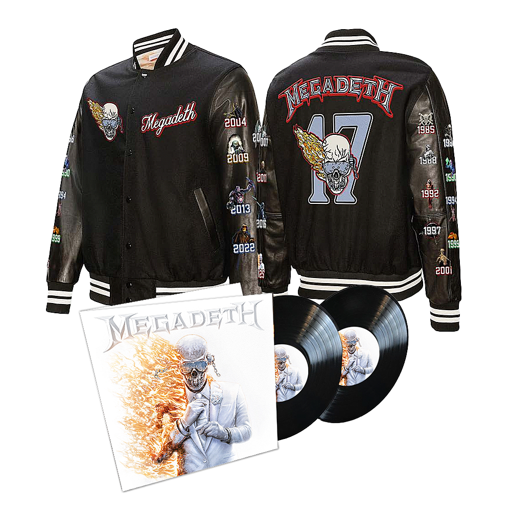 Megadeth Varsity Jacket + LP Deluxe Fan Pack